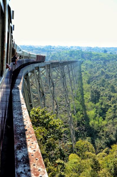 Les moyens de transport au Myanmar